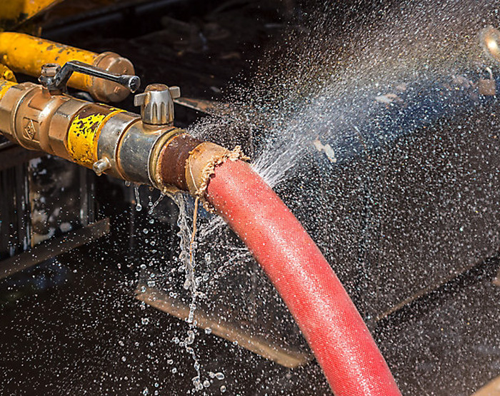 how to clean a hose